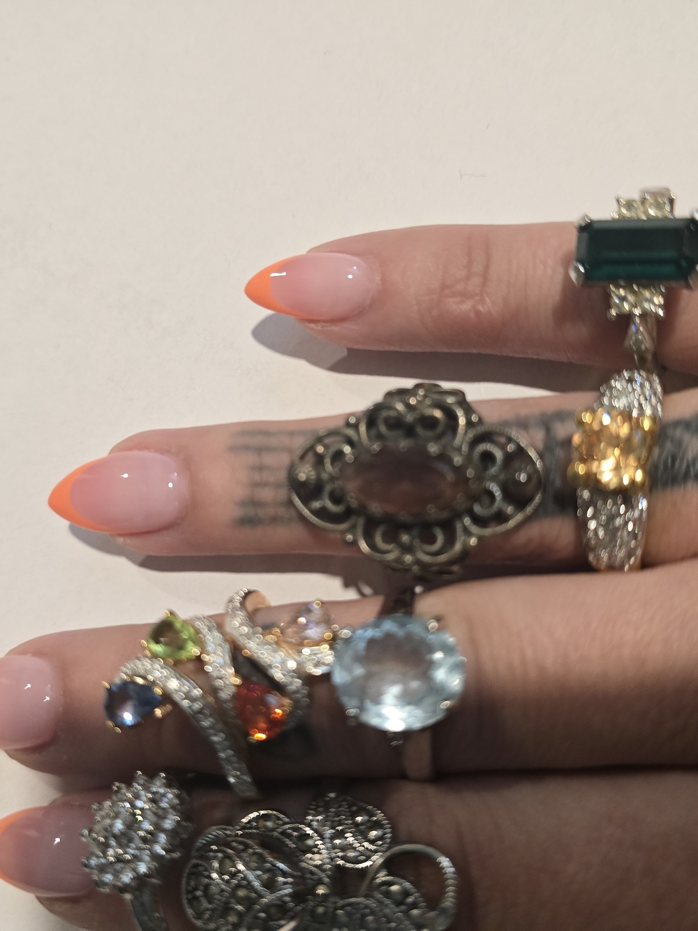 Vintage Ring Lot- Women Jewelry - Picture 7 of 8